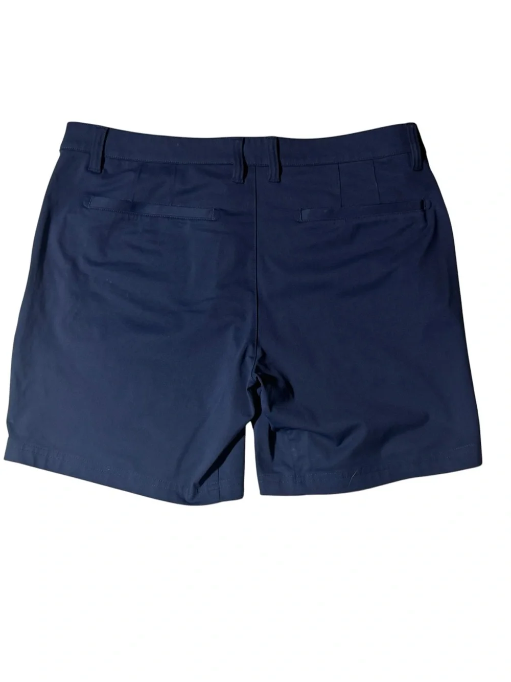 Quince ProTech Golf Shorts Wavecrest Blue Size 34 7” Inseam